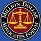 (seal of the) Million Dollar Advocates Forum